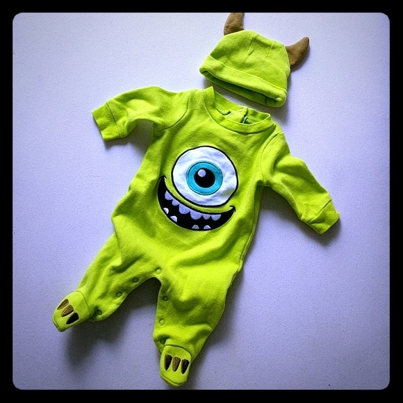 monsters inc onesie baby